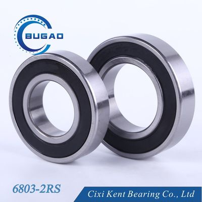 Lager aus Stahl Standardgröße Kugellager 6803 für Klimaanlagenmotor 17*26*5mm